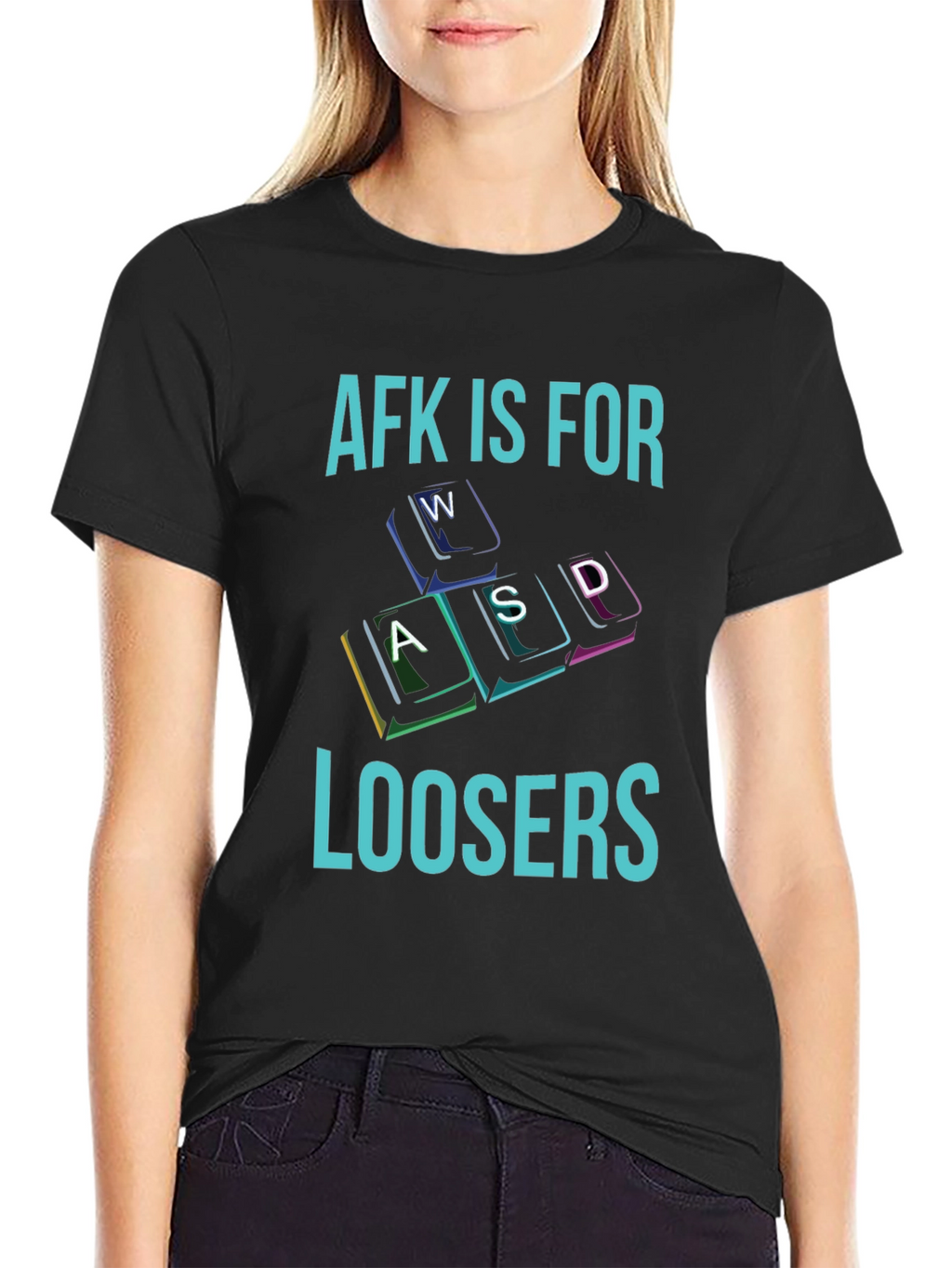 AFK is for Loosers T-Shirt - Gamer Apparel