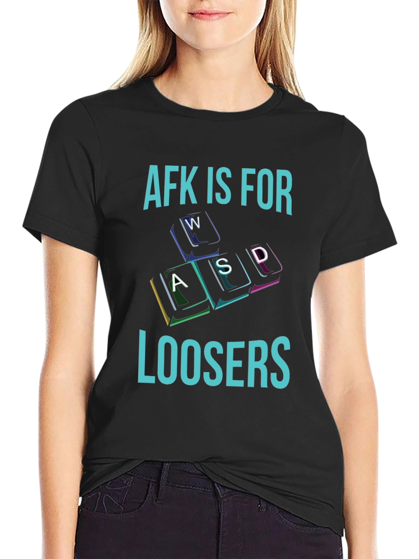 AFK is for Loosers T-Shirt - Gamer Apparel