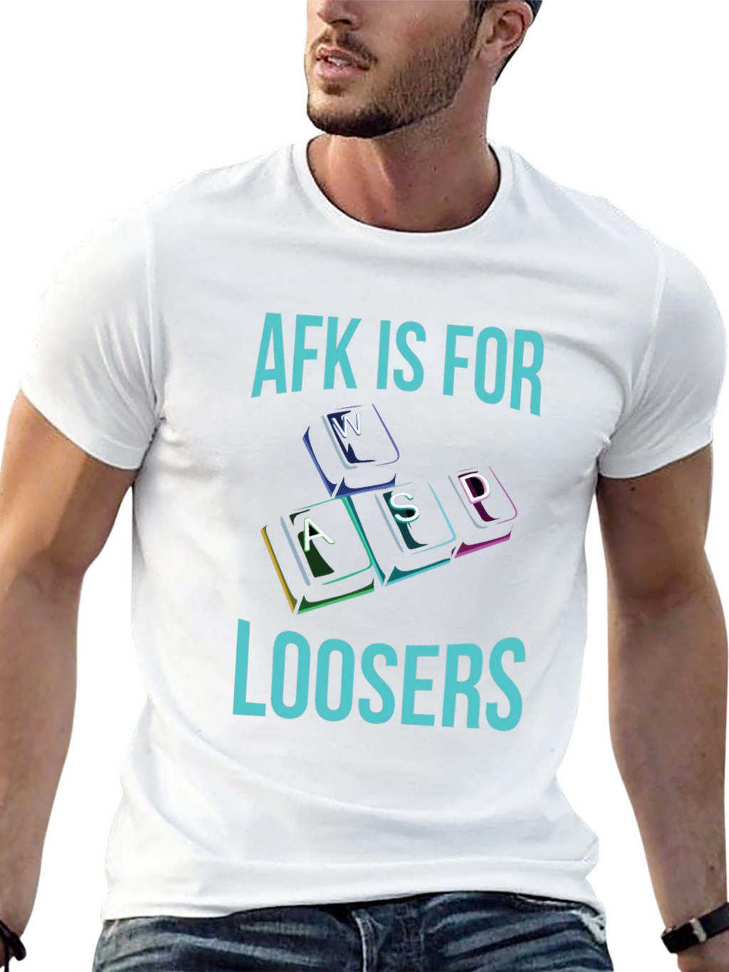 AFK is for Loosers T-Shirt - Gamer Apparel