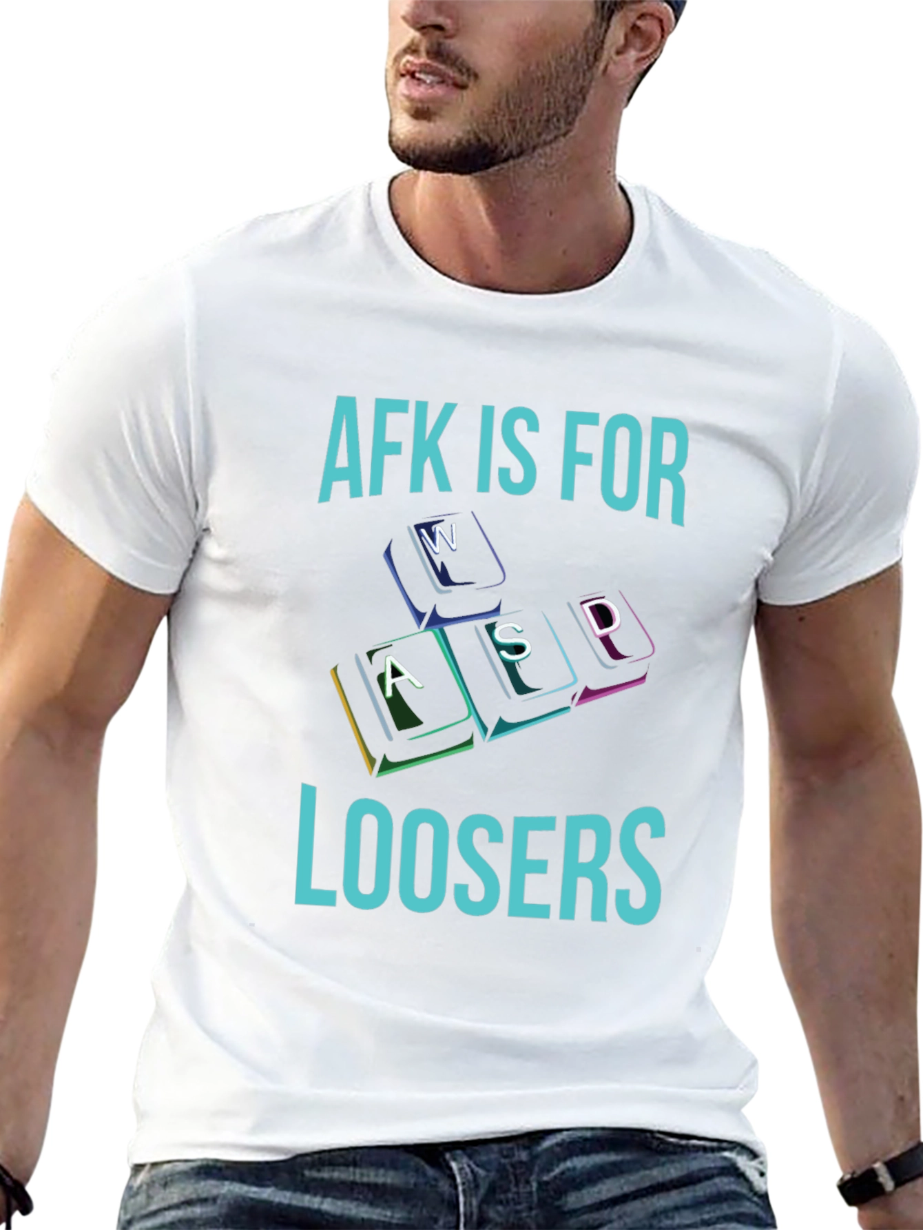 AFK is for Loosers T-Shirt - Gamer Apparel