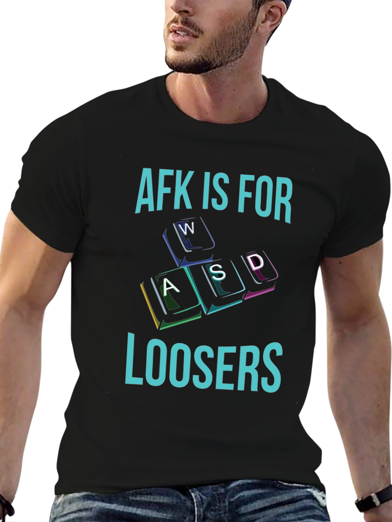 AFK is for Loosers T-Shirt - Gamer Apparel