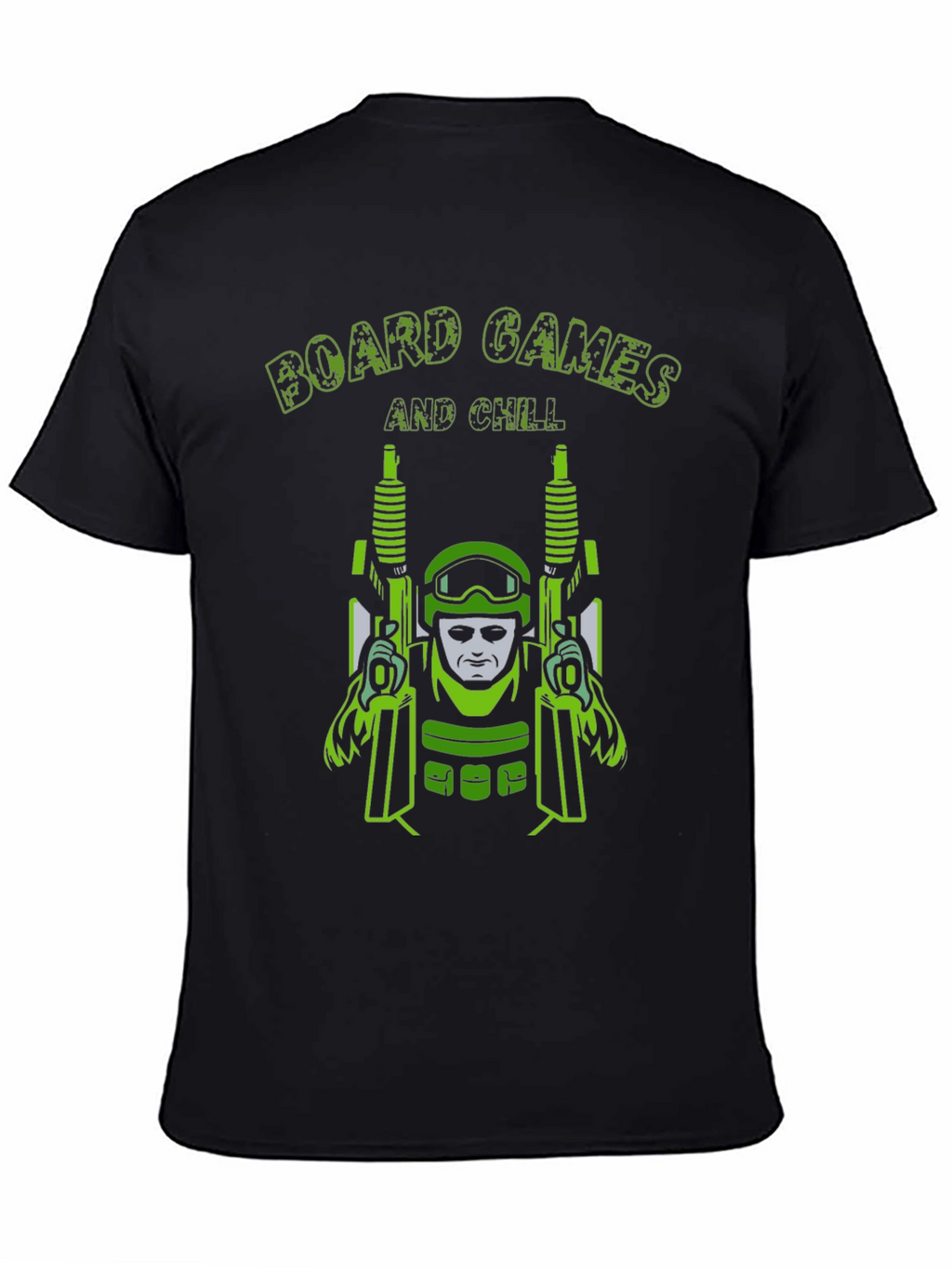 Board Games and Chill Graphic Tee - Black