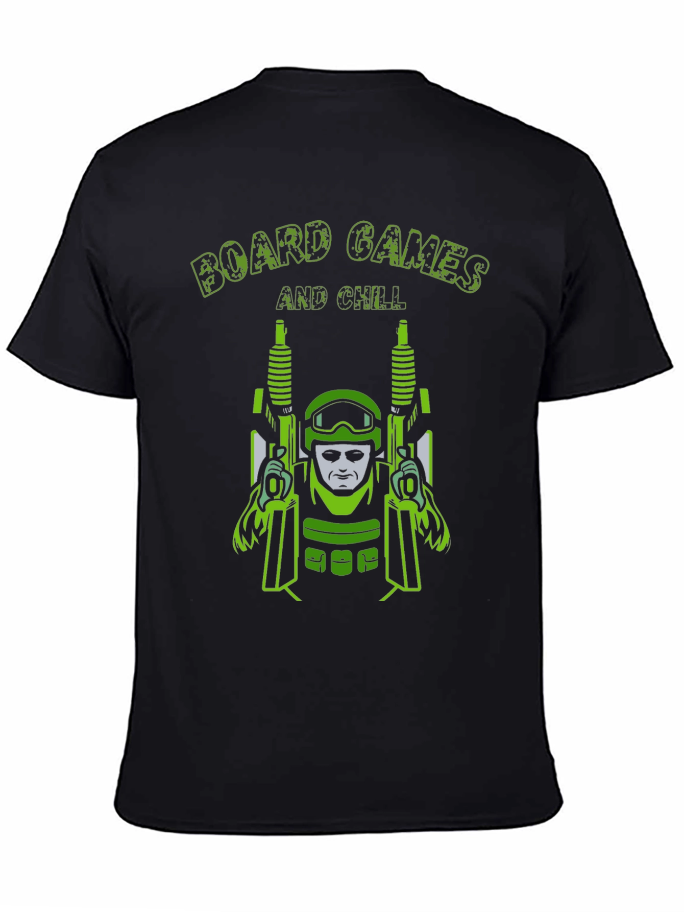 Board Games and Chill Graphic Tee - Black
