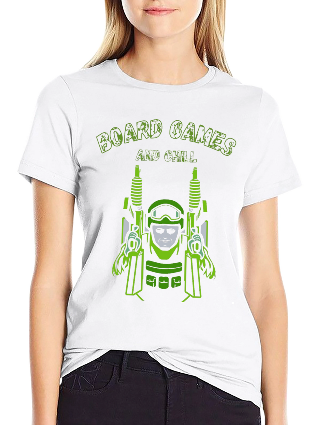 Board Games and Chill Graphic Tee - Black