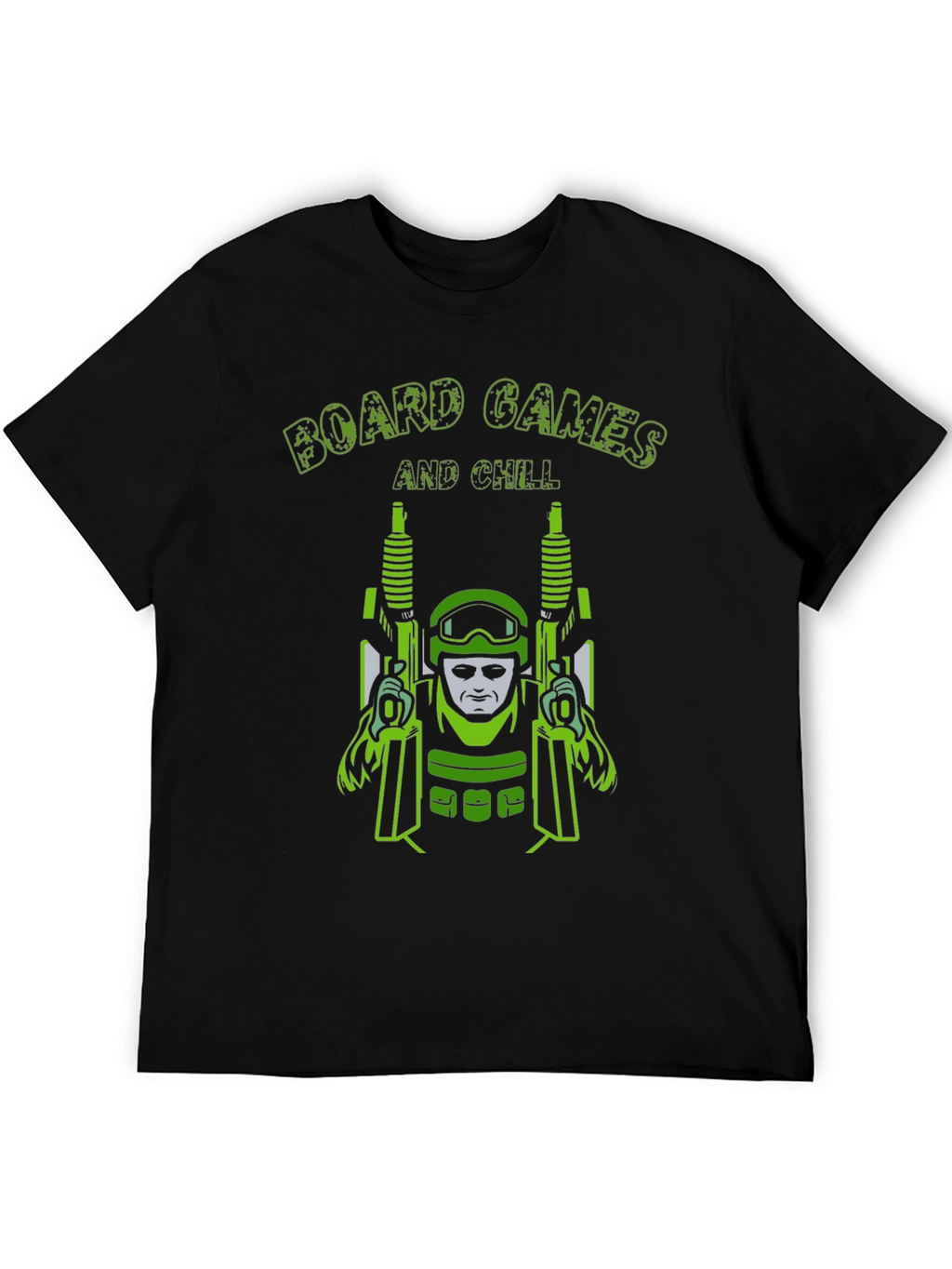 Board Games and Chill Graphic Tee - Black