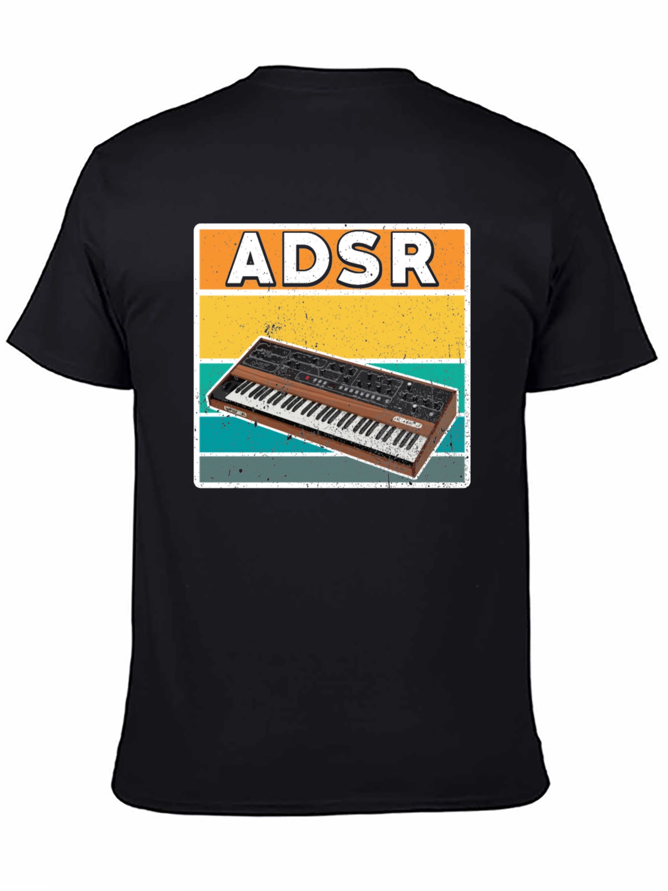 ADSR Synthesizer T-Shirt - Vintage Synth Music Lover Tee