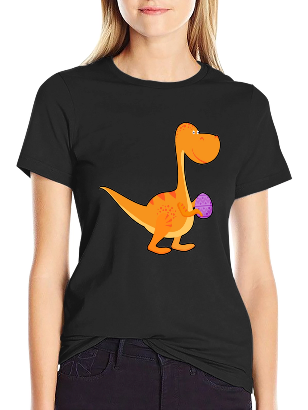 Dino Easter Egg T-Shirt - Fun Holiday Tee