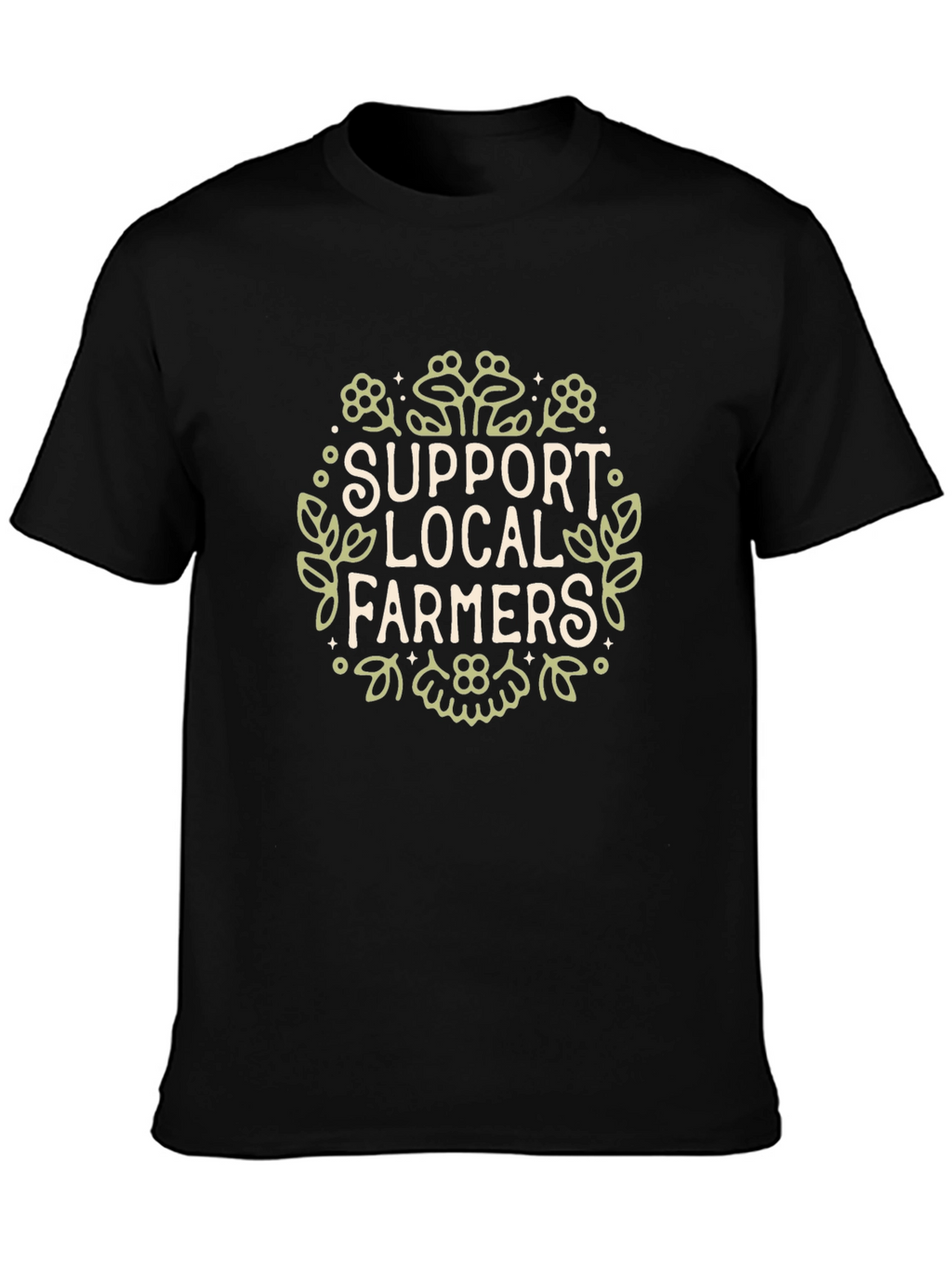 Support Local Farmers Graphic Tee