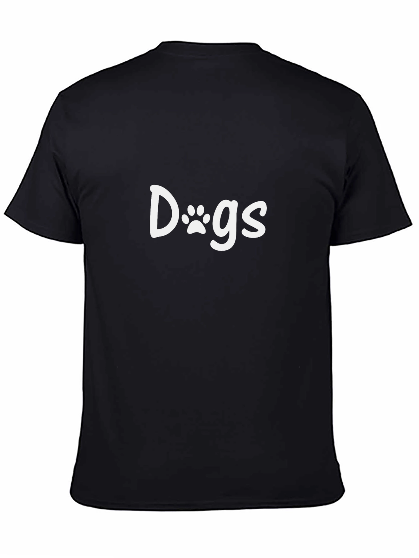 Dogs Paw Print T-Shirt – Classic Dog Lover Tee