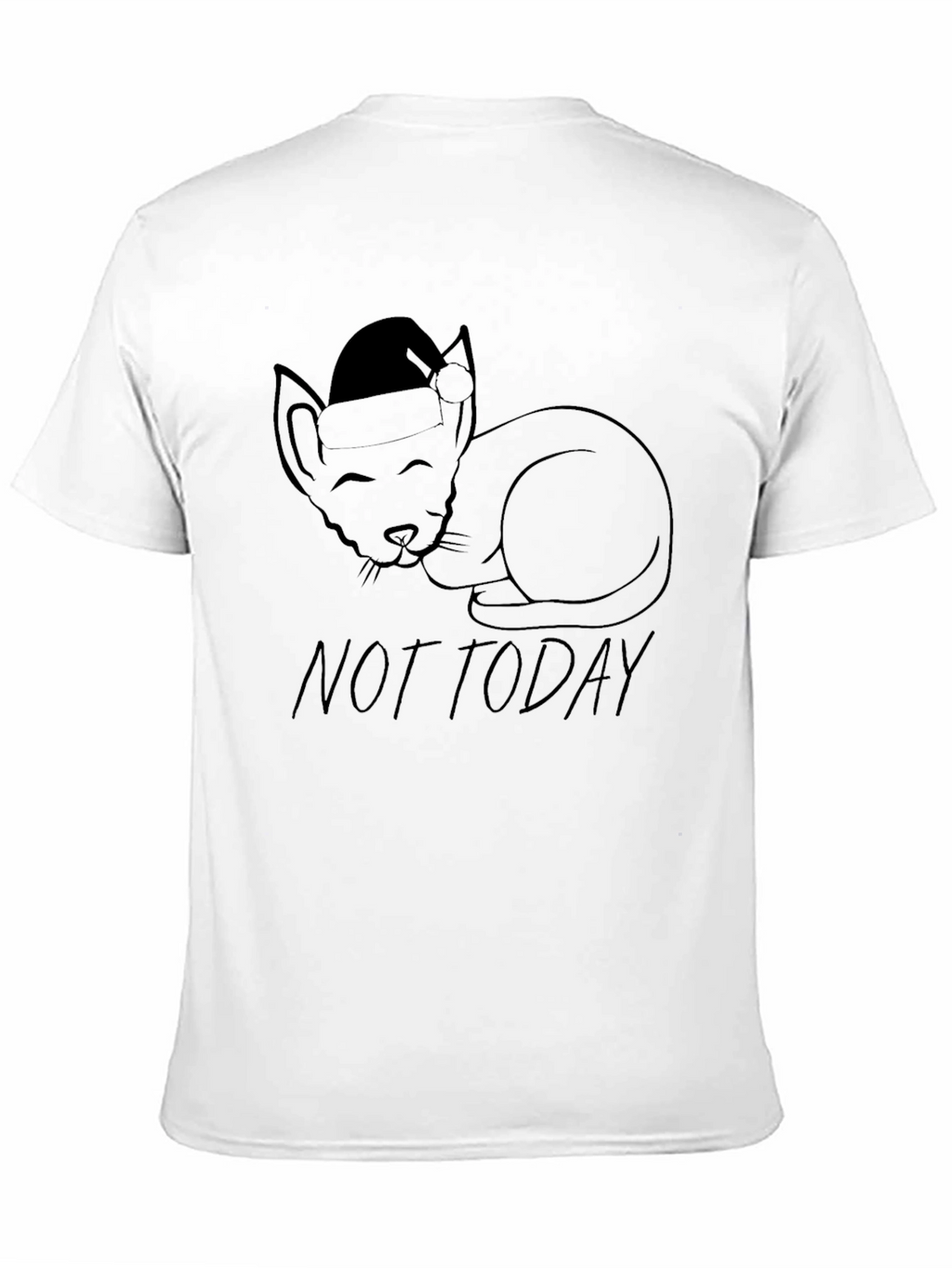 Not Today Cat Tee