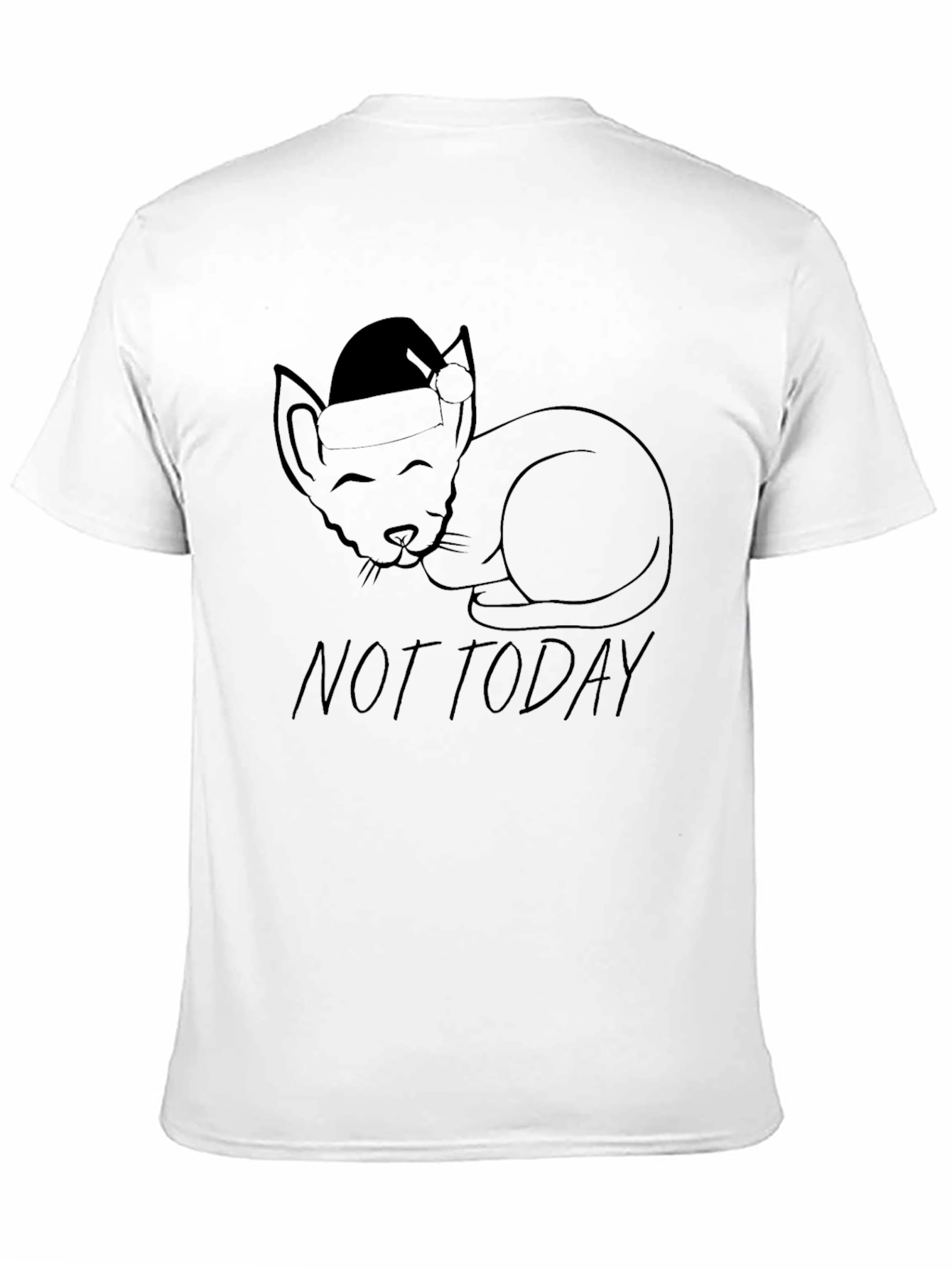 Not Today Cat Tee