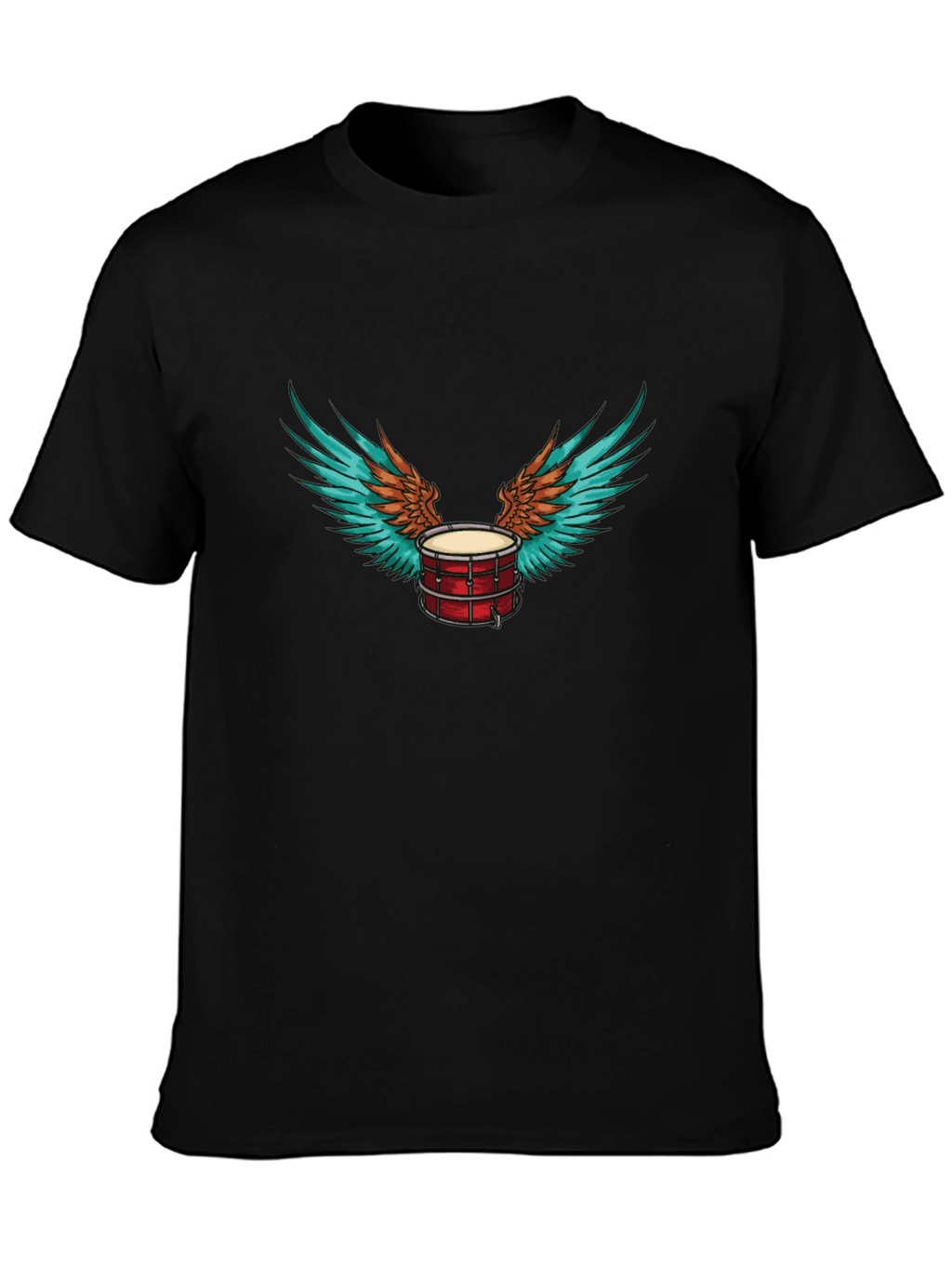 Drum with Wings Graphic Tee