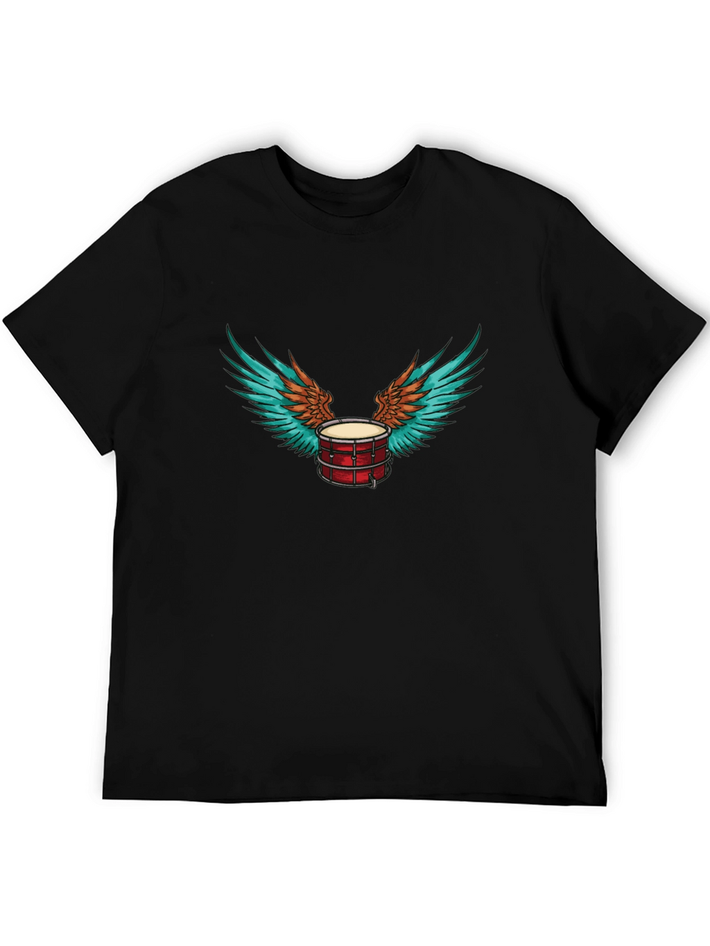 Drum with Wings Graphic Tee