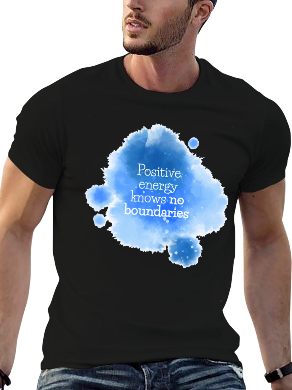 Positive Energy Black T-Shirt