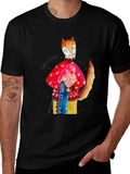 Knitting Fox Graphic Tee