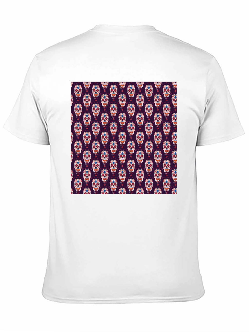 Sugar Skull T-Shirt - Day of the Dead Pattern