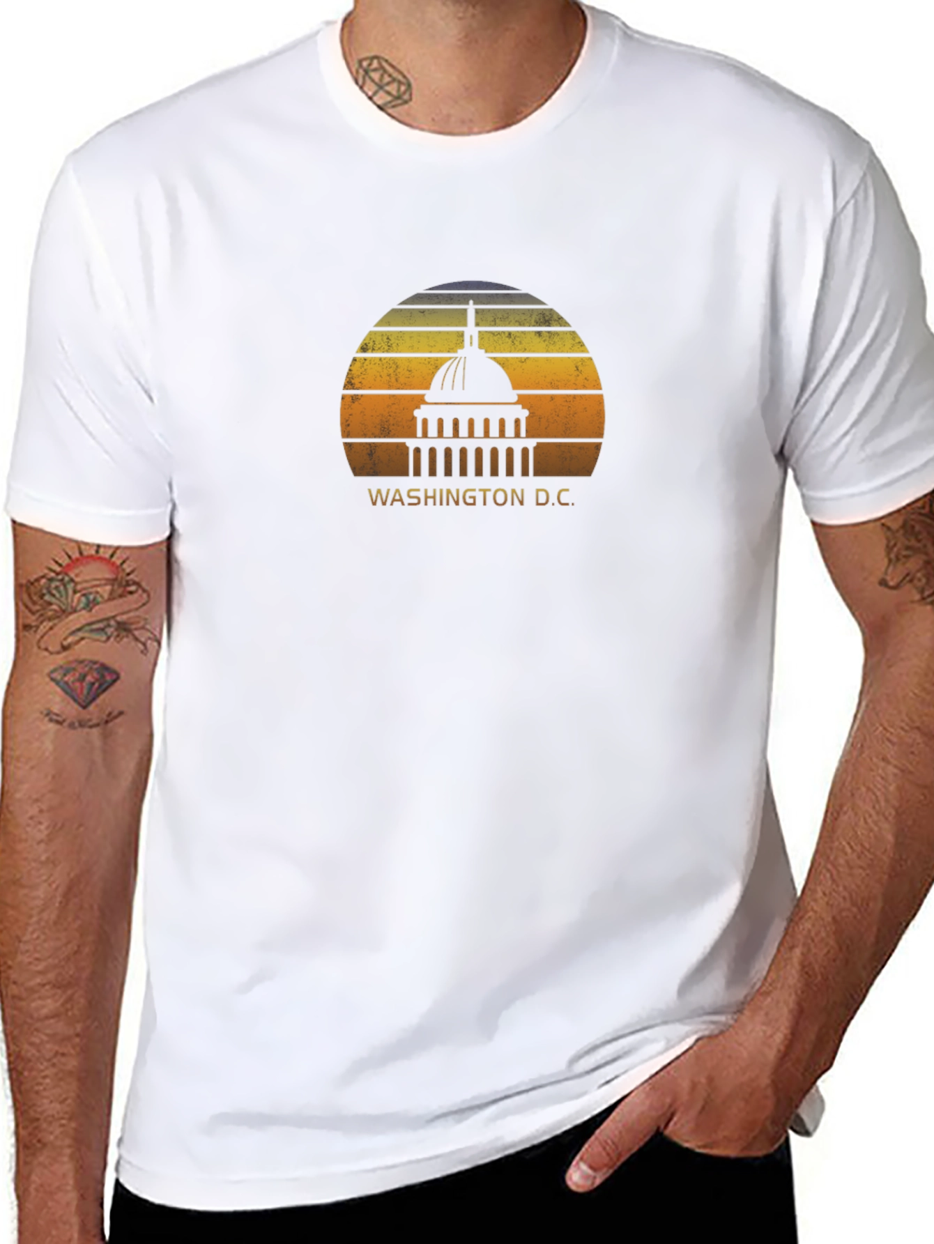 Washington D.C. Sunset T-Shirt