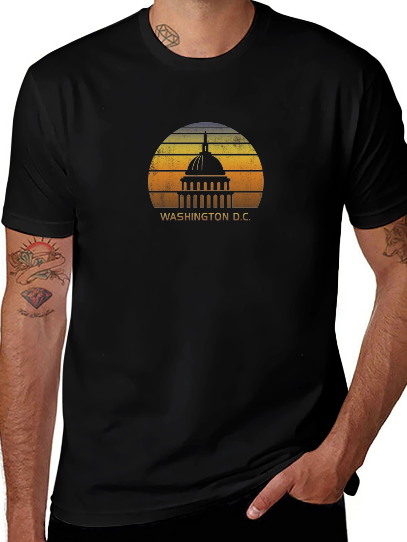 Washington D.C. Sunset T-Shirt
