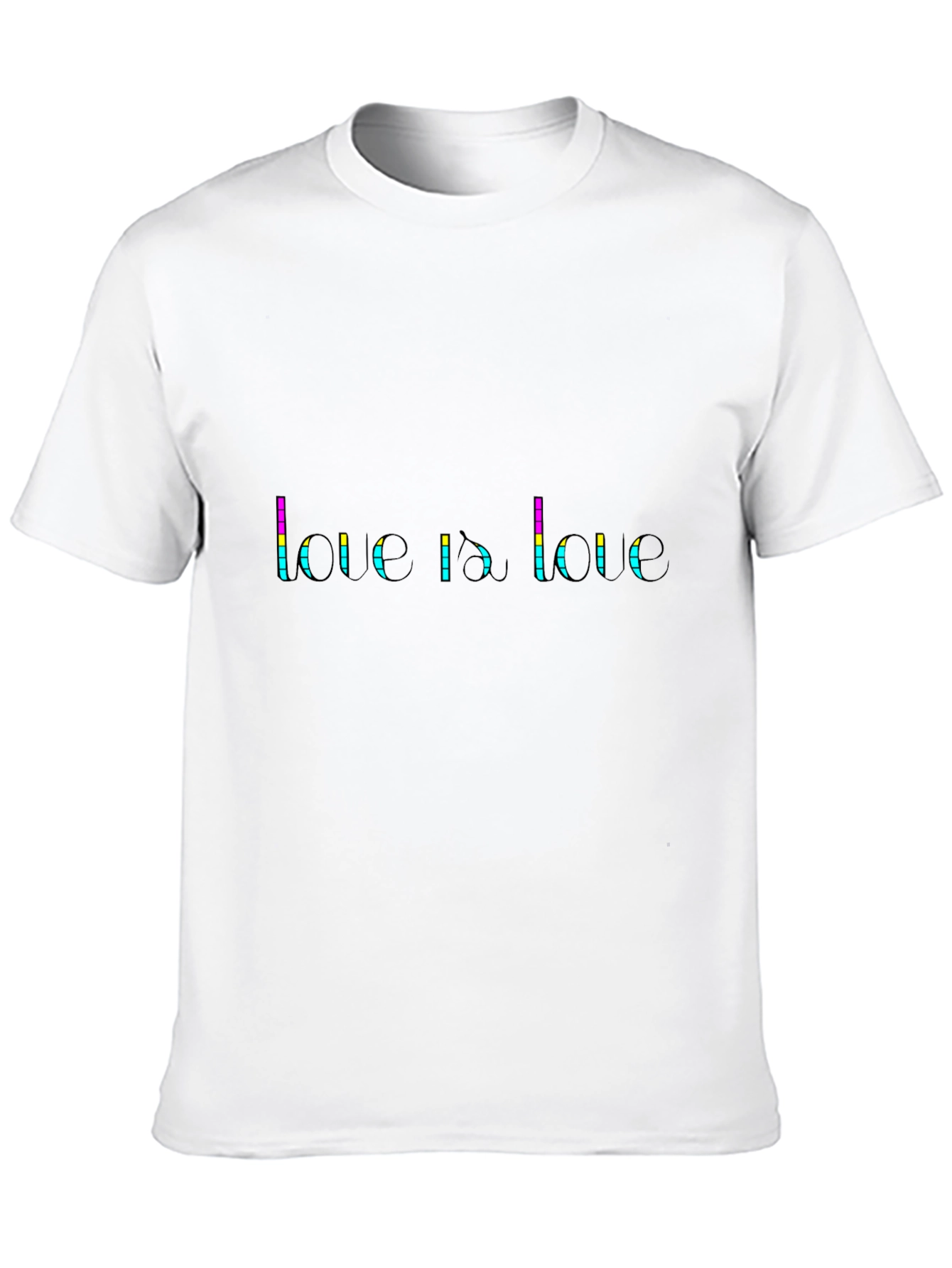 Love Is Love Graphic Tee - Black Pride T-Shirt