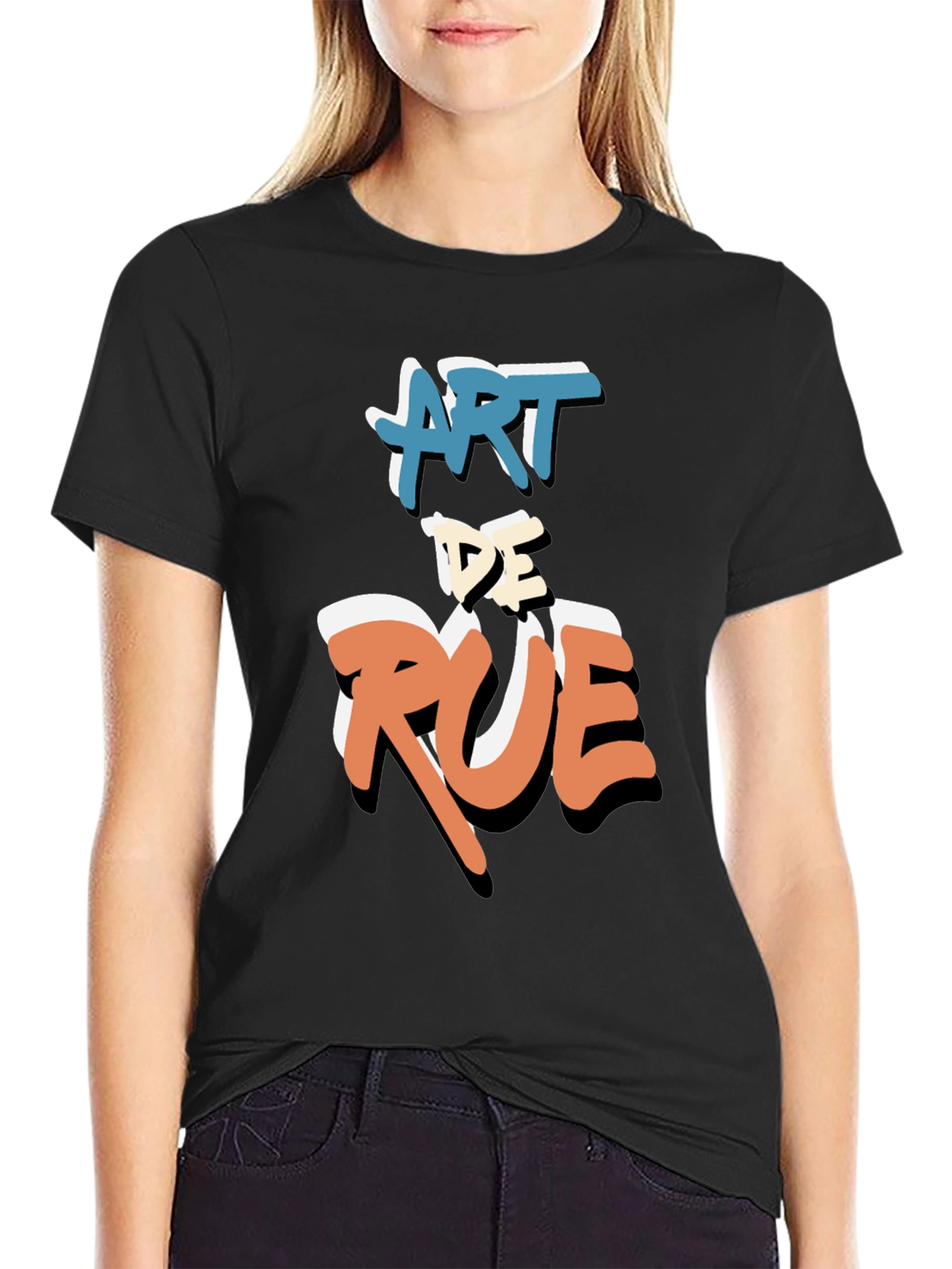Art de Rue Graphic Tee - Stylish Street Art T-Shirt