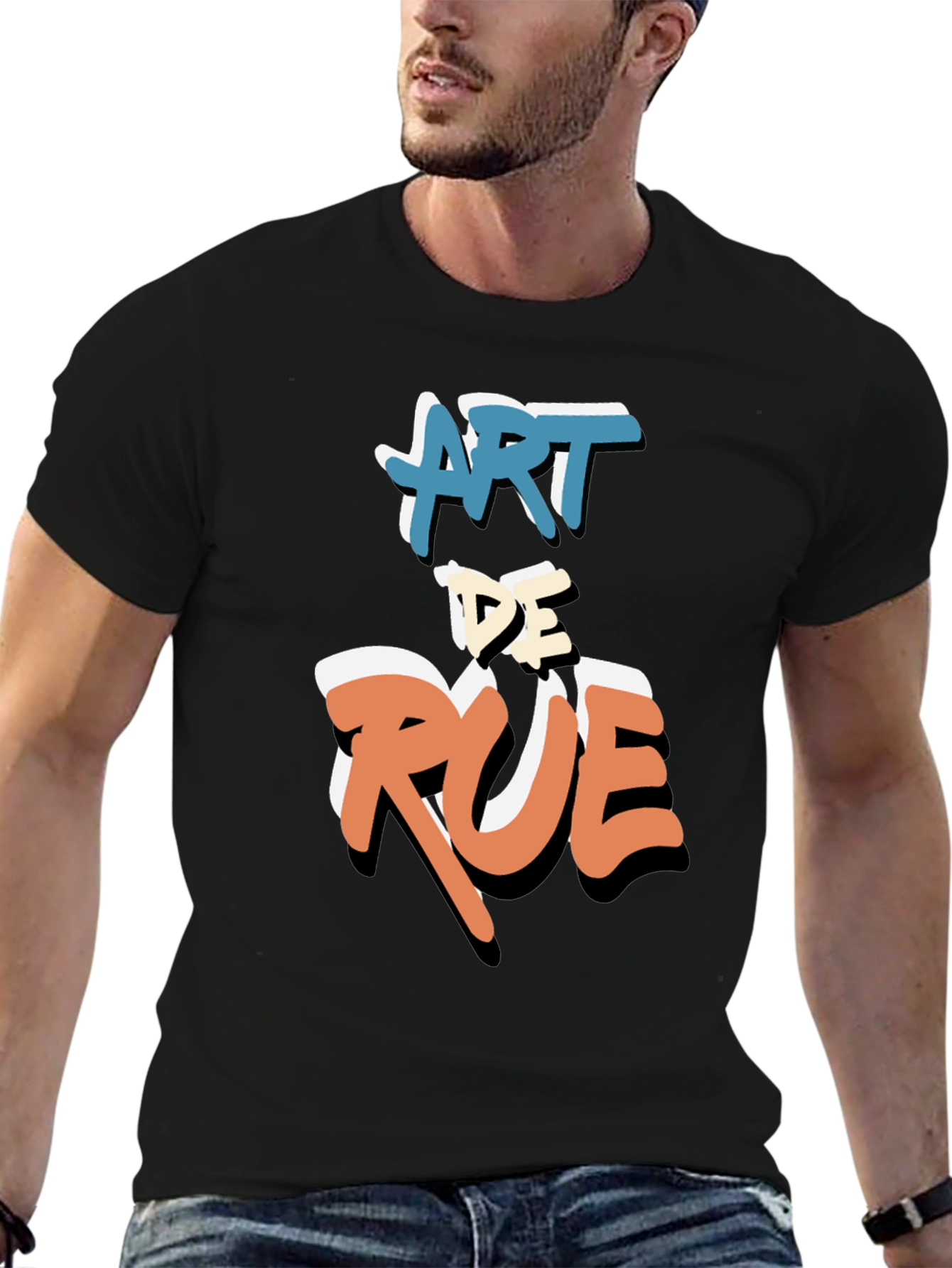 Art de Rue Graphic Tee - Stylish Street Art T-Shirt