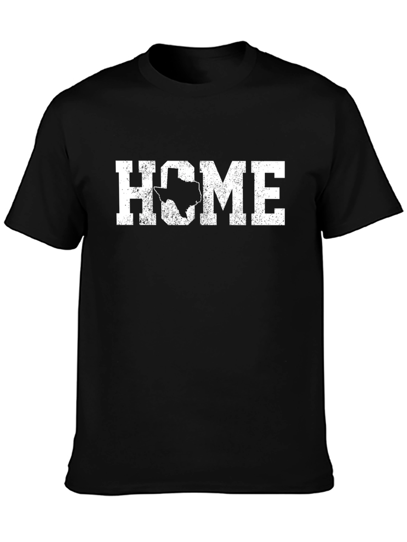 Texas Home State Pride Black T-Shirt
