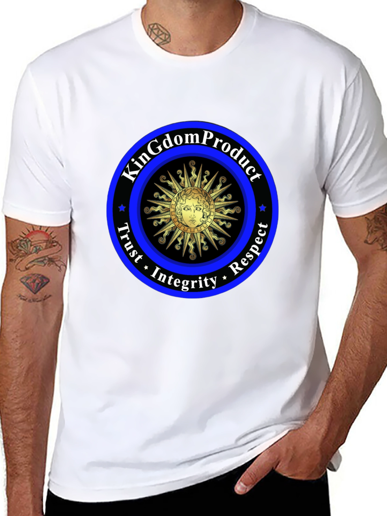 Kingdom Product T-Shirt - Trust Integrity Respect