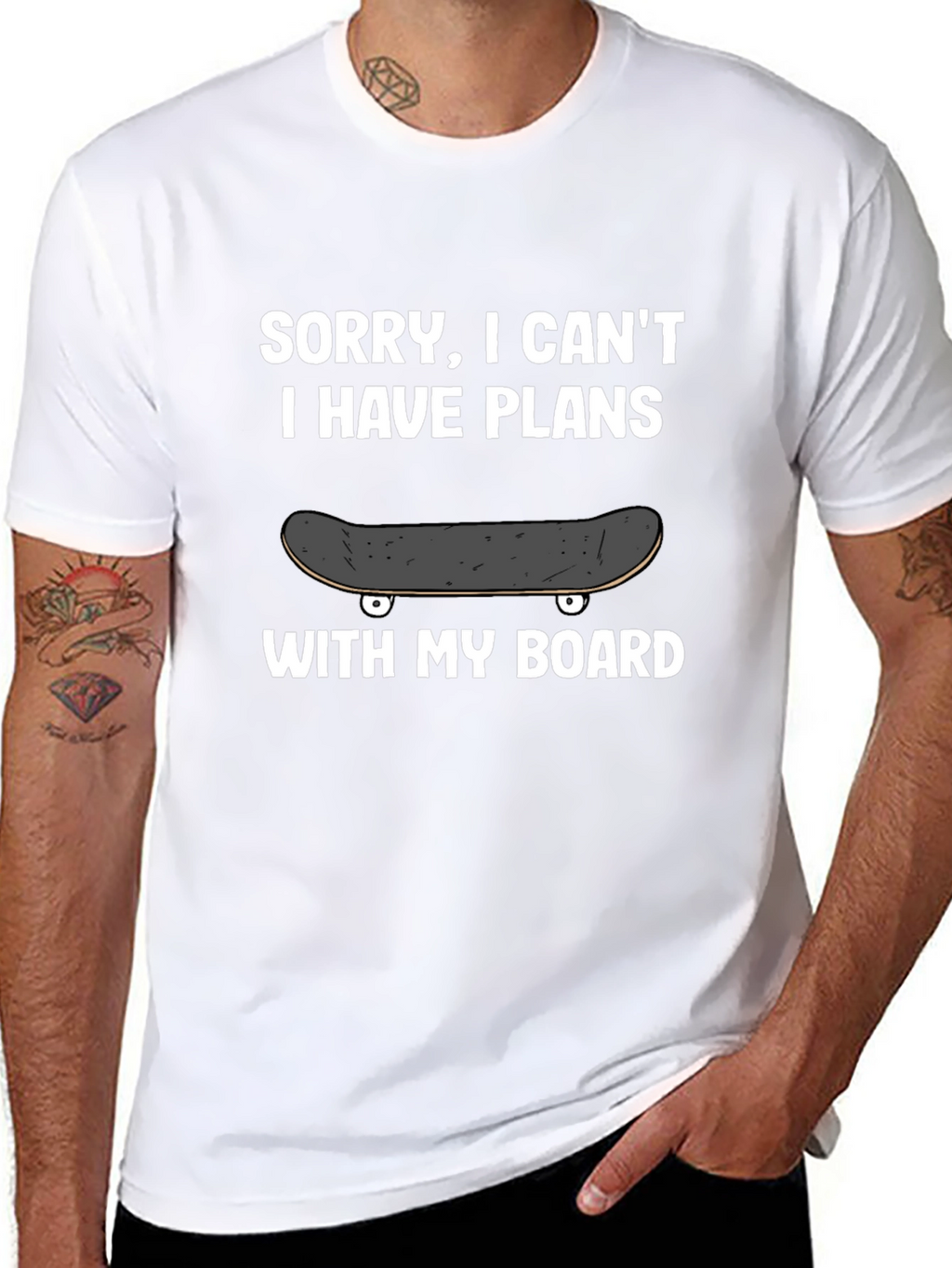 Sorry I Cant Plans With My Board T-Shirt