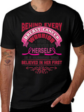 Breast Cancer Awareness Husband Warrior T-Shirt