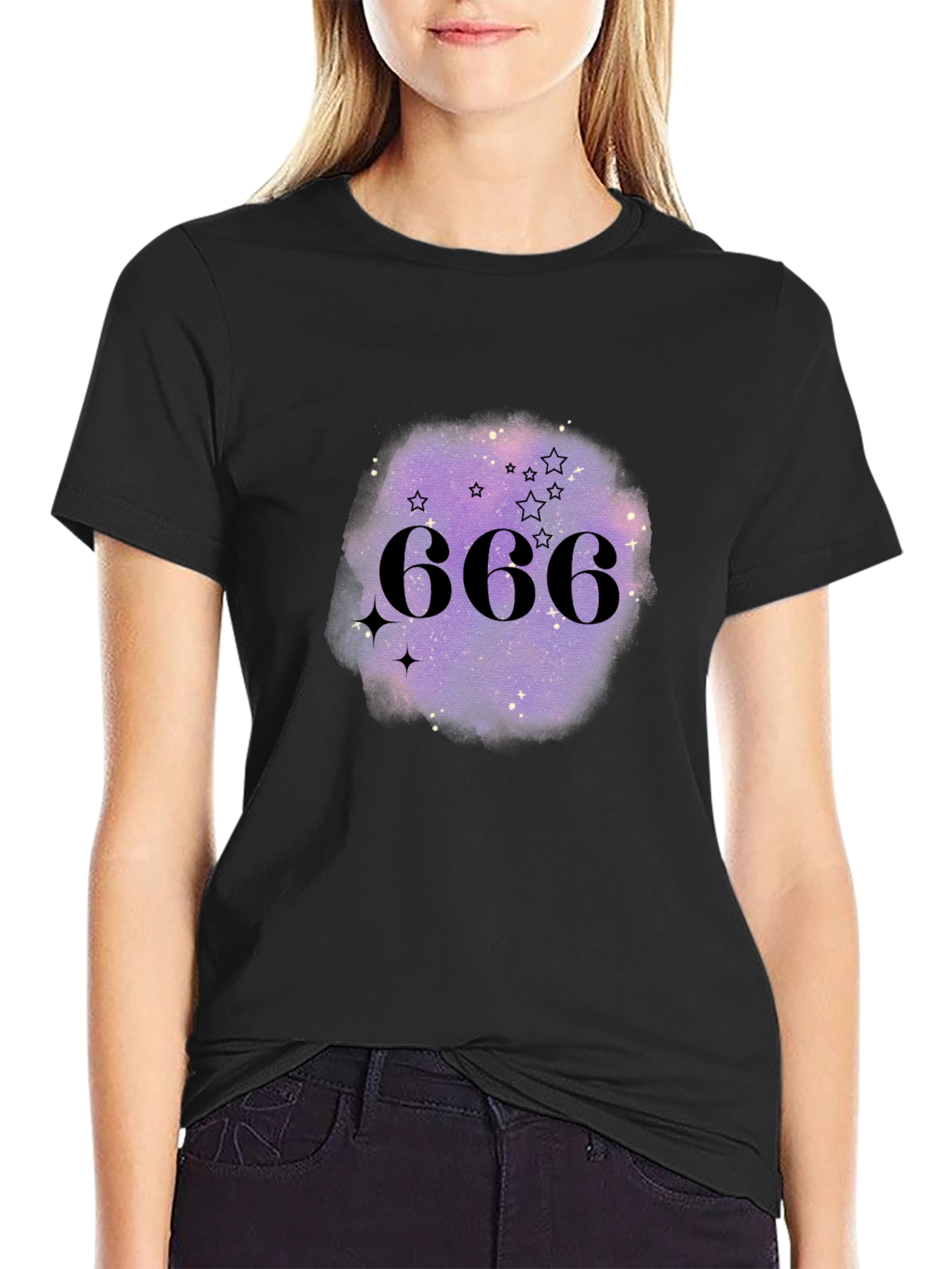 666 Starry Graphic Tee