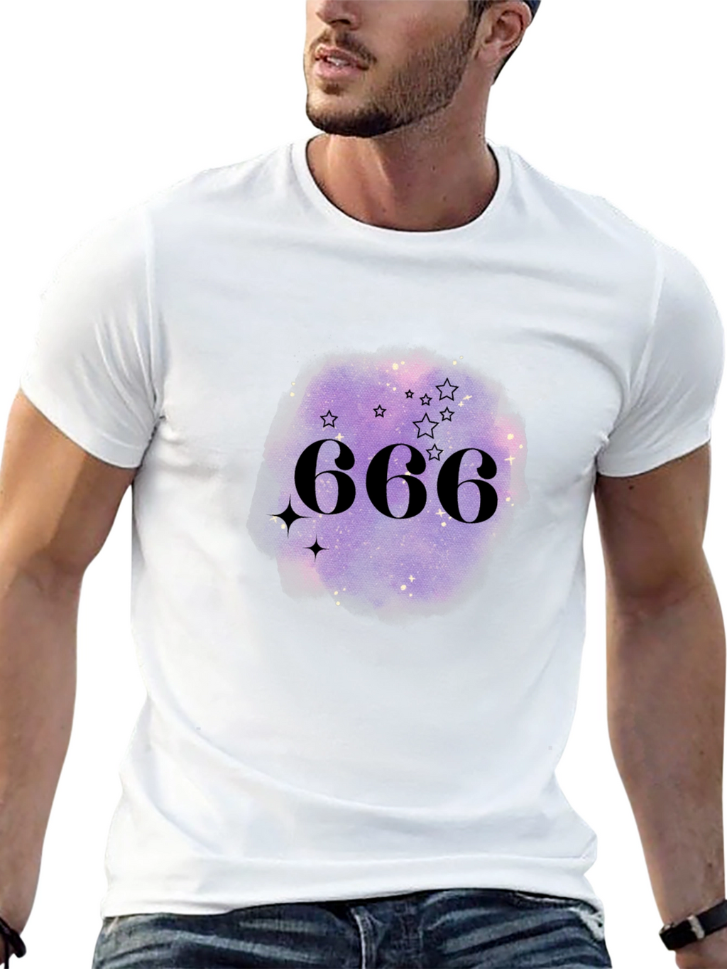 666 Starry Graphic Tee