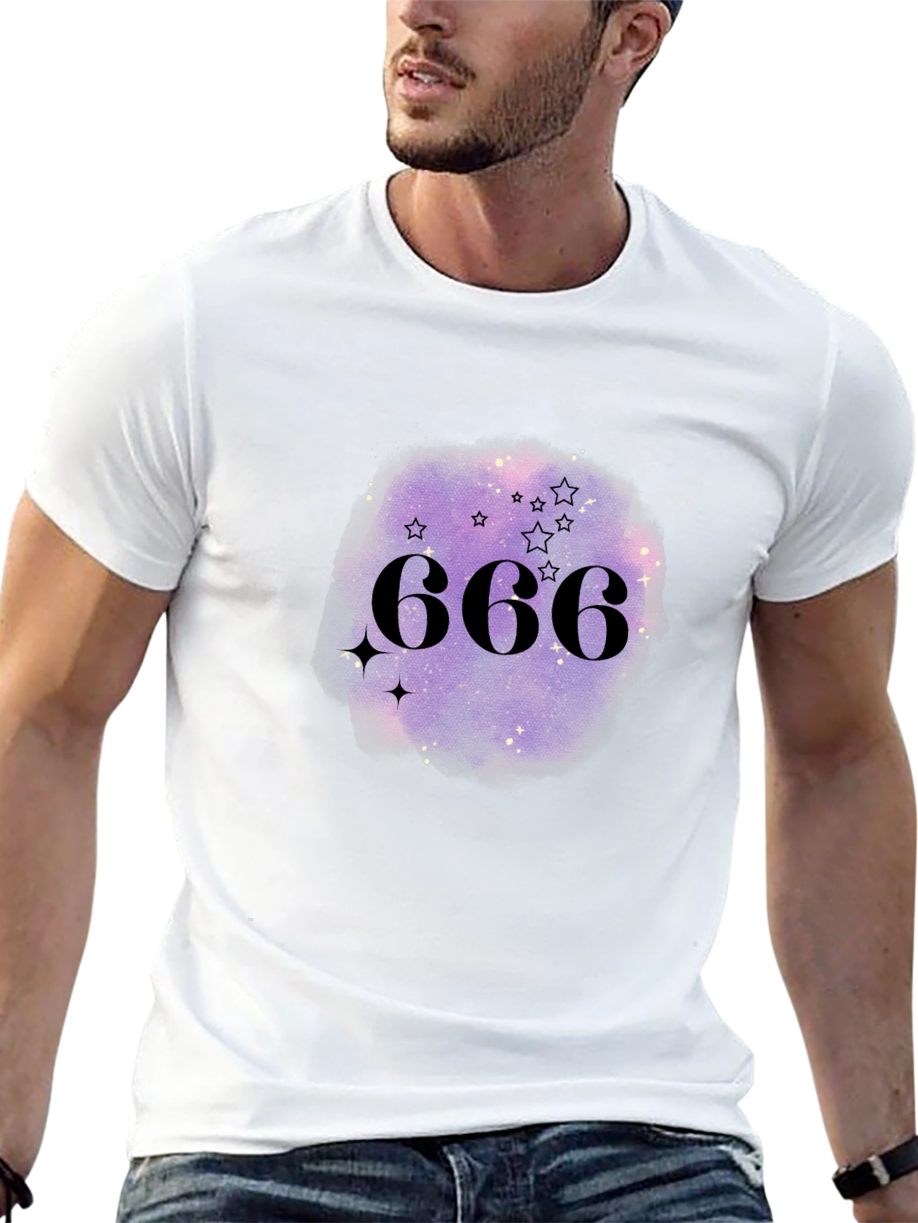 666 Starry Graphic Tee