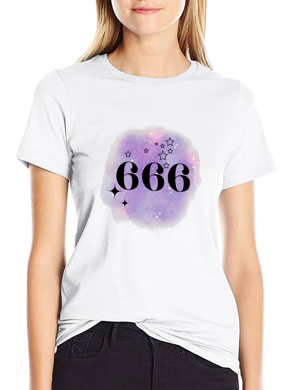 666 Starry Graphic Tee