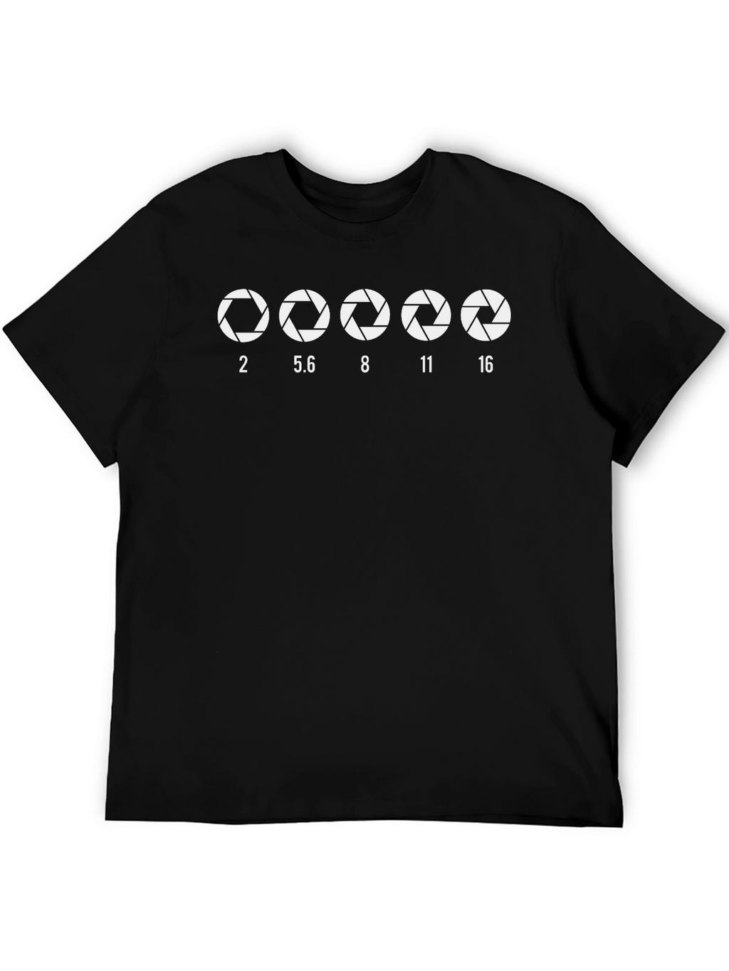 Aperture Photography T-Shirt - Black
