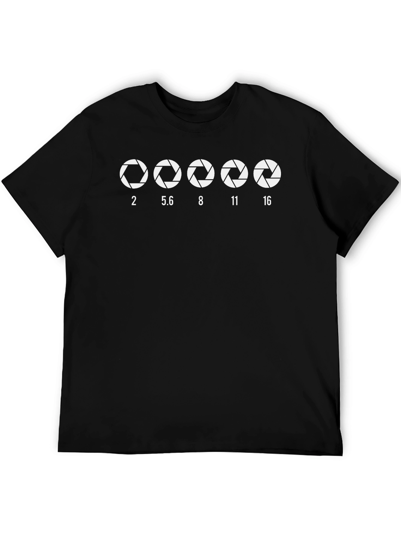 Aperture Photography T-Shirt - Black