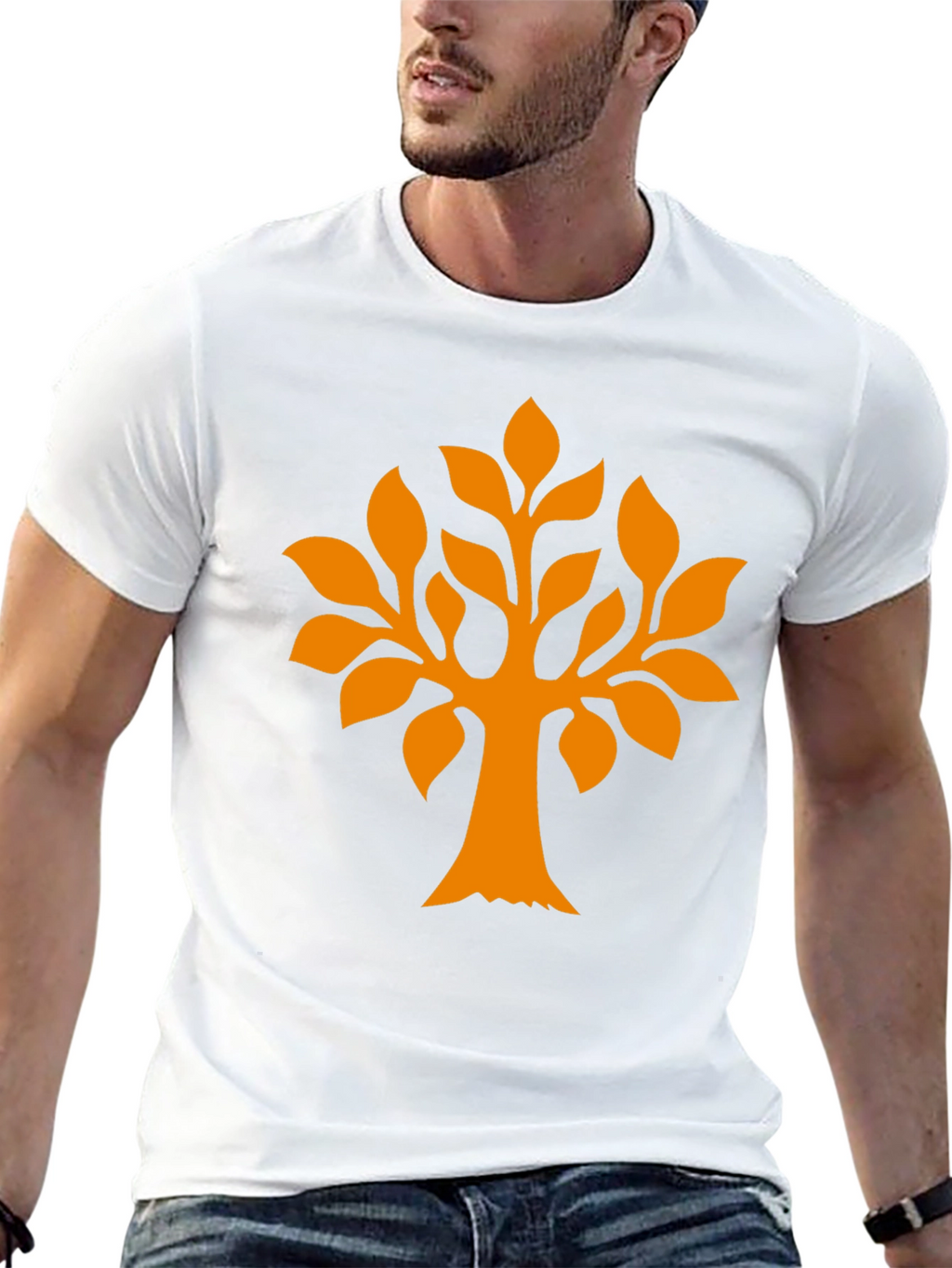 Nature Tree Graphic Print T-Shirt