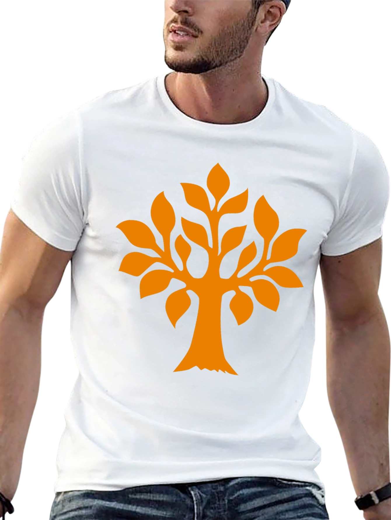 Nature Tree Graphic Print T-Shirt