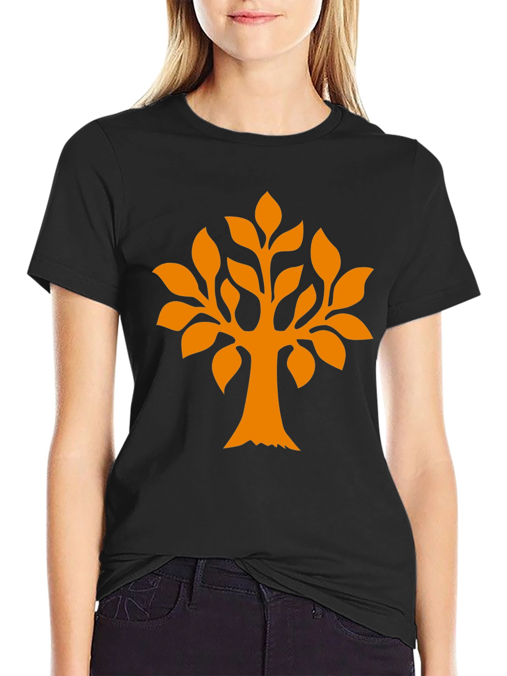 Nature Tree Graphic Print T-Shirt