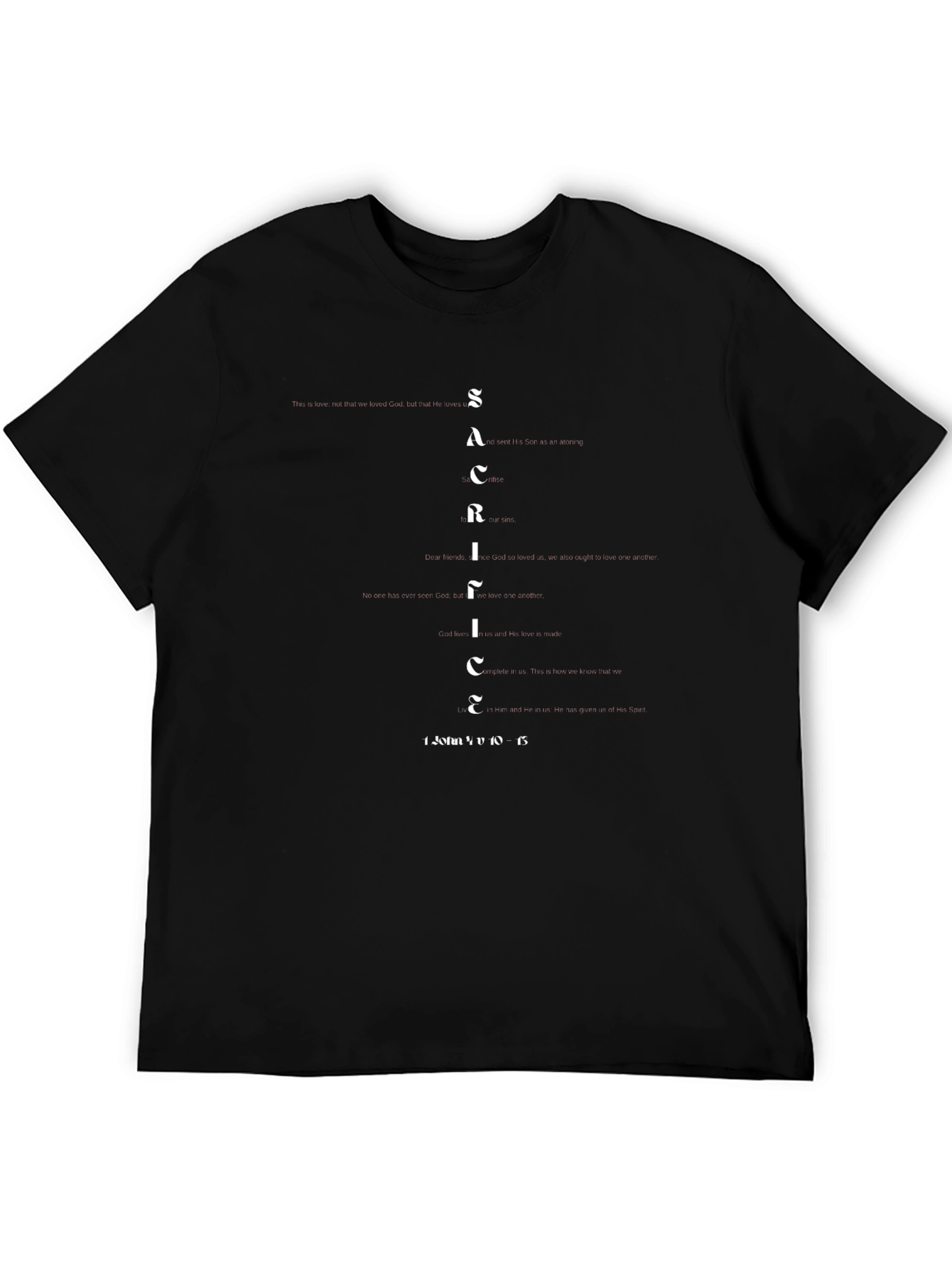 Sacrifice Black Christian T-Shirt