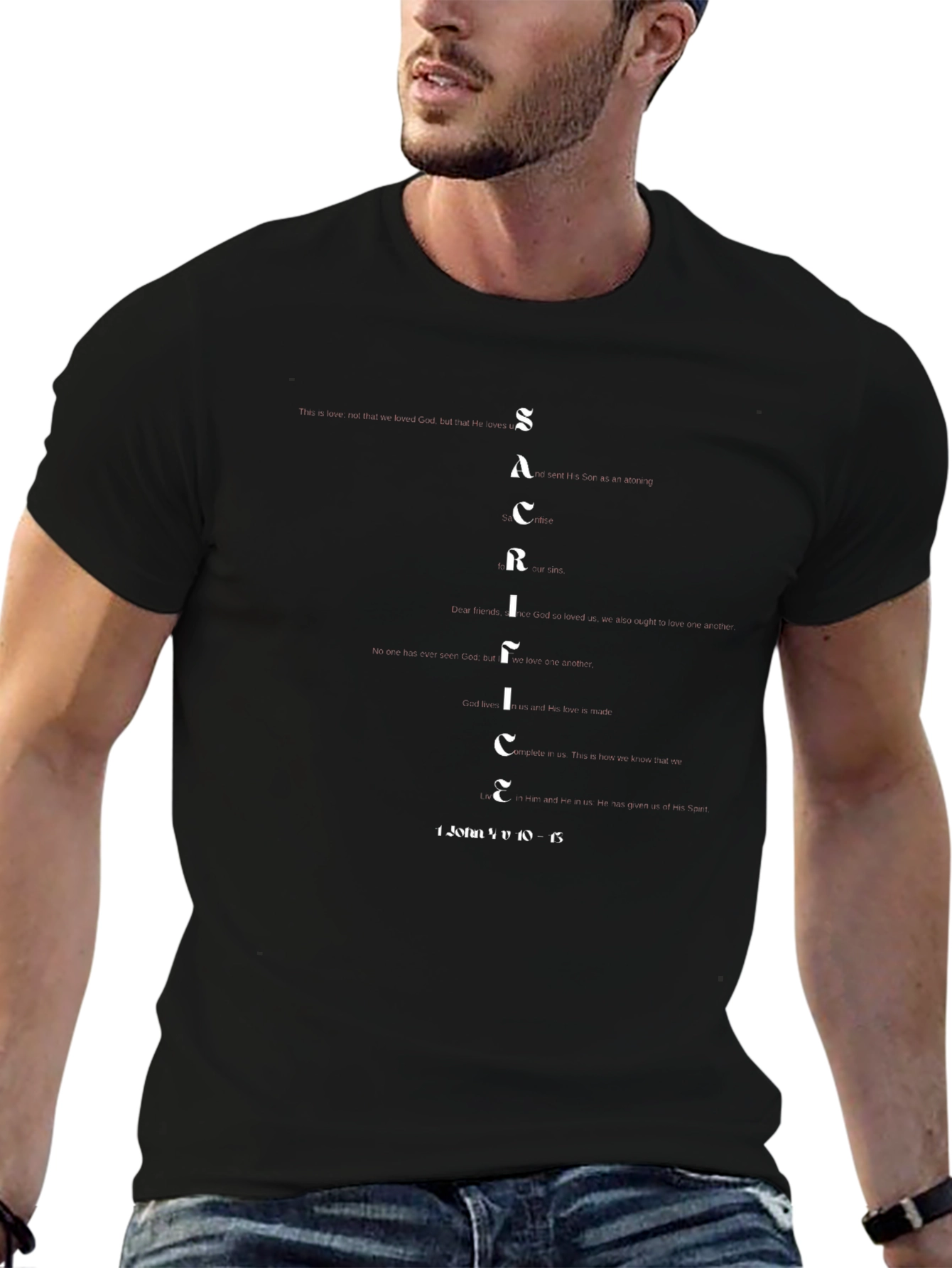 Sacrifice Black Christian T-Shirt
