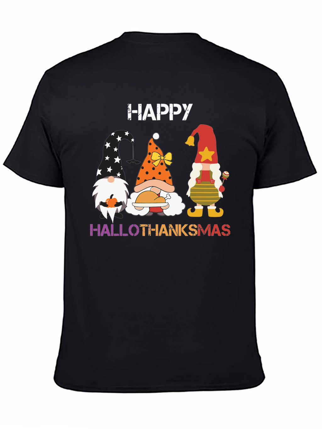 Hallothanksmas Gnome T-Shirt