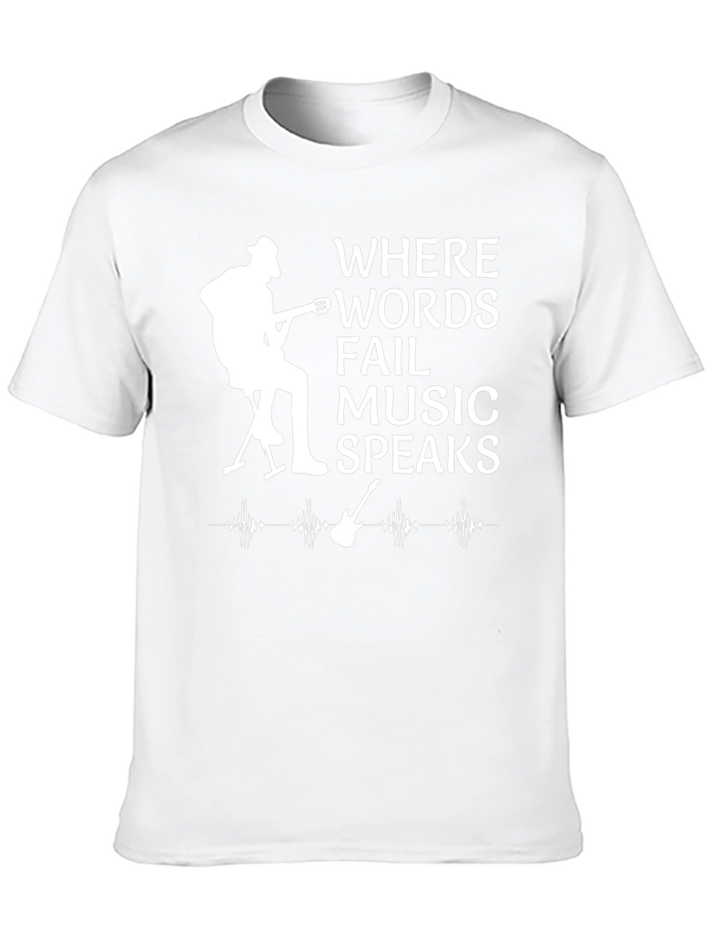 Where Words Fail Music Speaks T-Shirt