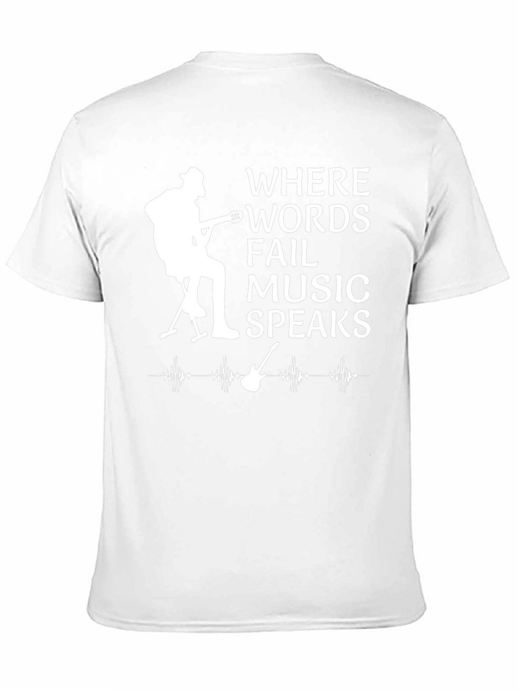 Where Words Fail Music Speaks T-Shirt