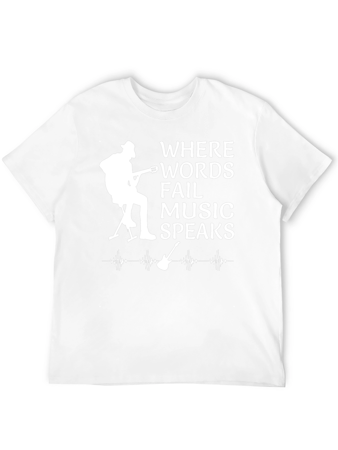 Where Words Fail Music Speaks T-Shirt