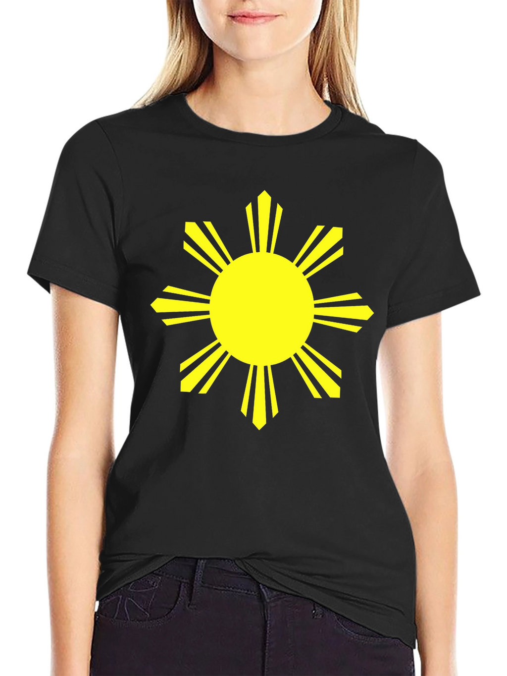 Filipino Pride Sun Graphic T-Shirt