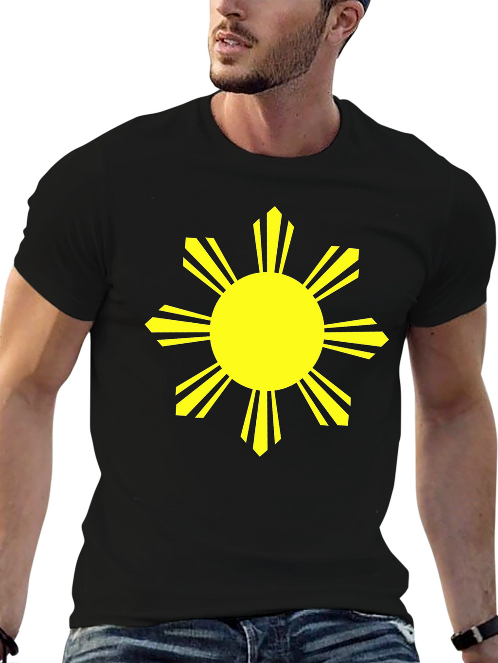Filipino Pride Sun Graphic T-Shirt