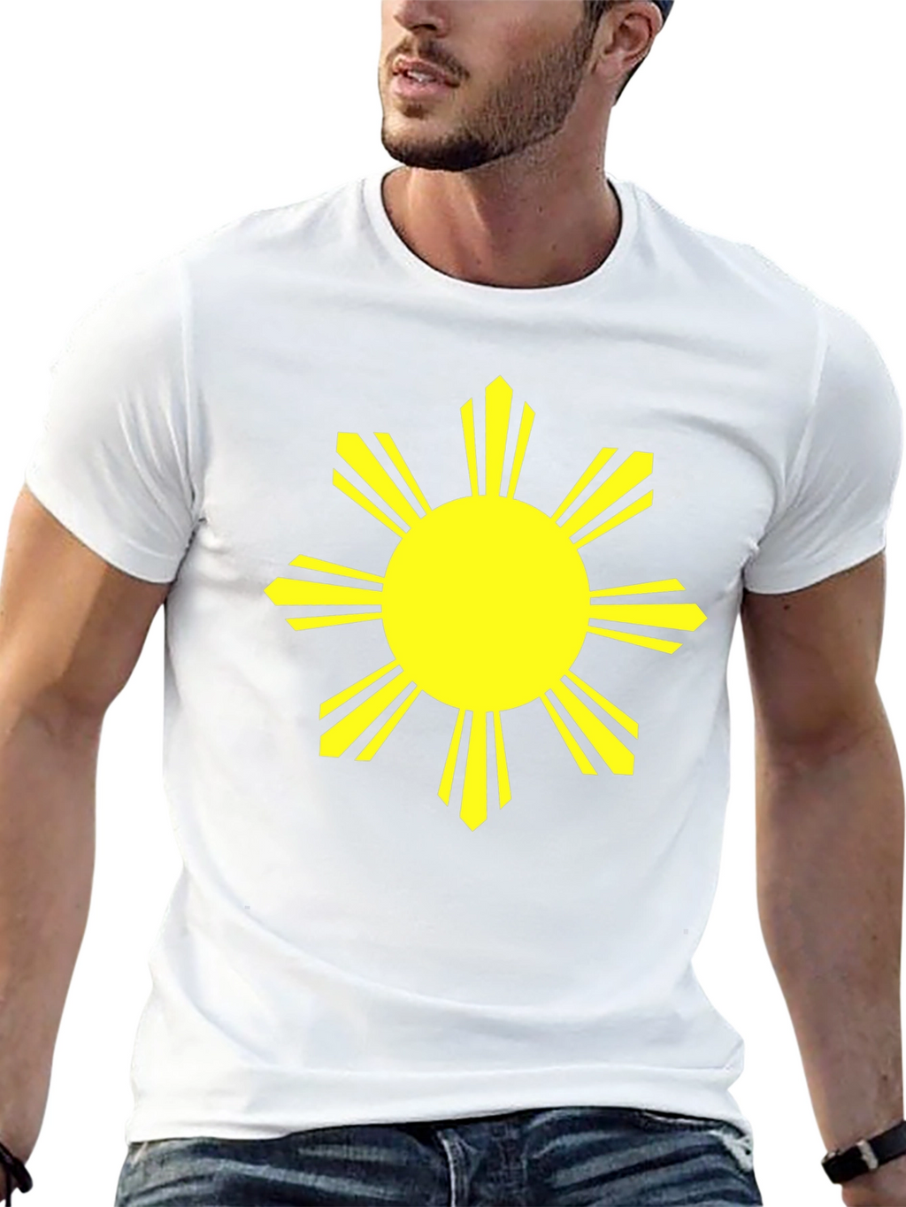 Filipino Pride Sun Graphic T-Shirt