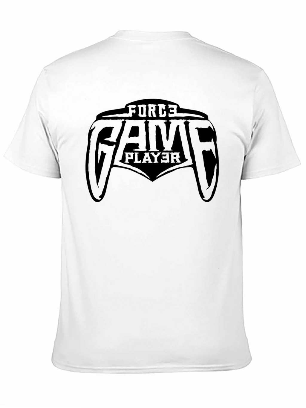 Force Game Player Black T-Shirt