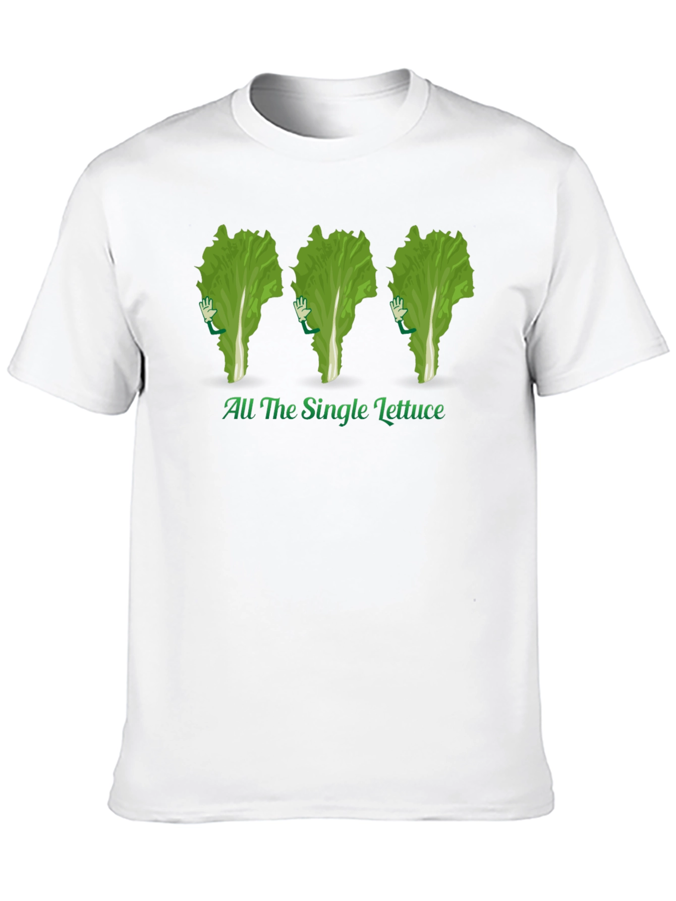 All The Single Lettuce T-Shirt - Black