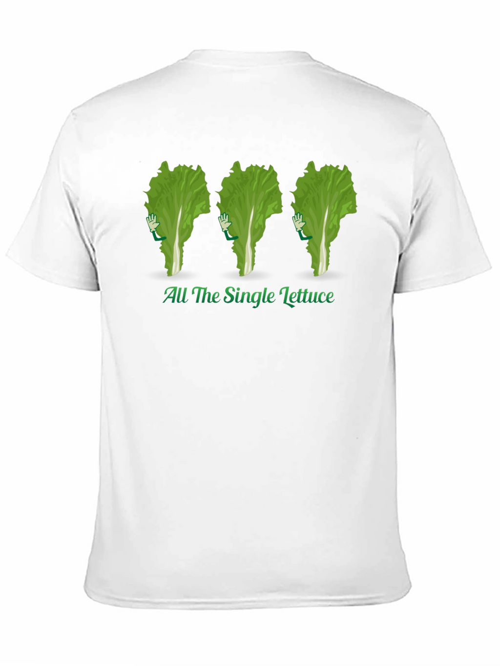 All The Single Lettuce T-Shirt - Black